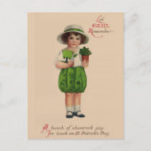Laat Erin je St. Patrick's Day herinneren Briefkaart (Voorkant)