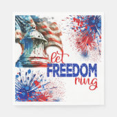 Laat Freedom Ring, 4 juli, Servet (Voorkant)