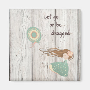 Laat gaan of word getekend magneet