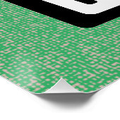 Laat God Christelijk Geloof Perfect Poster (Hoek)