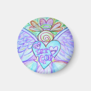Laat God de Guardian Angel Magnet Magneet