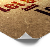 Laat God gaan (12-stap herstelprogramma) Poster (Hoek)