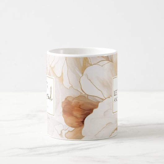 Laat God het Inspirerend citaat Christelijk Koffiemok (Center)