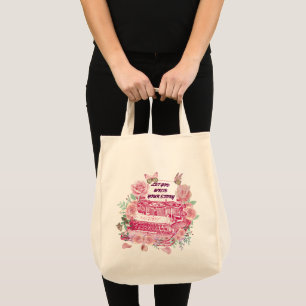 Laat God jouw verhaal schrijven Tote Bag