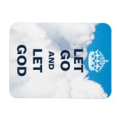 Laat God los. Magneet (Horizontaal)