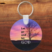 Laat God los. Sleutelhanger (Voorkant)