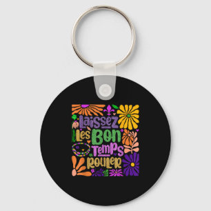 Laat Goede Tijden Rollen New Orleans Boho Mardi Gr Sleutelhanger