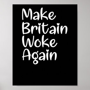 Laat Groot-Brittannië weer wakker worden Slogan St Poster
