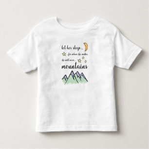 Laat haar slapen, baby Girl T-Shirt