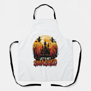 Laat Halloween Kasteel van Geestenhekserij P Schort