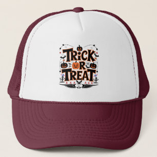 Laat Halloween plezier los met Trick or treat Magi Trucker Pet