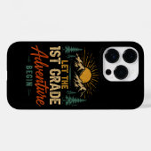 Laat het 1e klas avontuur beginnen Case-Mate iPhone case (Achterkant (horizontaal))