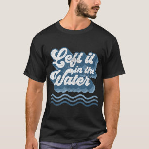 Laat het achter in de Christelijke Baptisme Bapti T-shirt