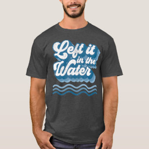 Laat het achter in de Christelijke dop van de wate T-shirt