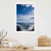 Laat het allemaal achter poster (Keuken)