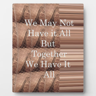 Laat het allemaal Giraffe Safari Hakuna Matata zo Fotoplaat