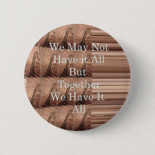 Laat het allemaal Giraffe Safari Hakuna Matata zo Ronde Button 5,7 Cm