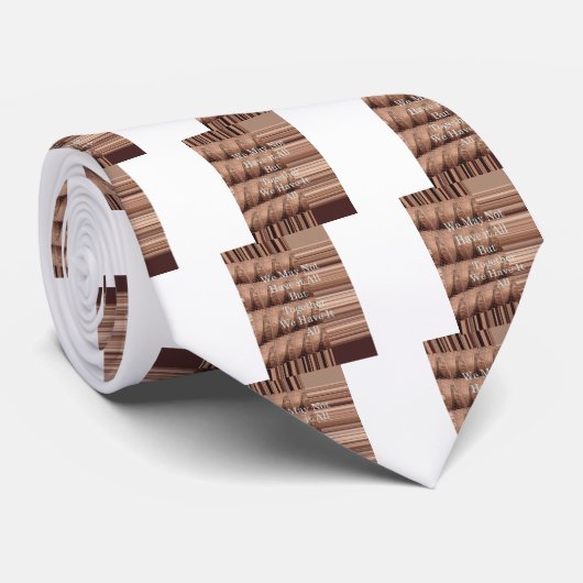 Laat het allemaal Giraffe Safari Hakuna Matata zo Stropdas (Opgerold)