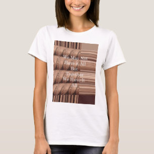 Laat het allemaal Giraffe Safari Hakuna Matata zo  T-shirt