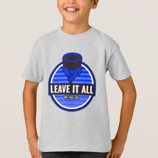 Laat het allemaal op het ijs t-shirt