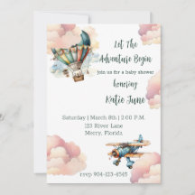  Laat het avontuur beginnen Baby Boy Shower