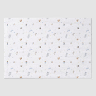 Laat het avontuur beginnen Boy Baby Speelgoed Baby Tissuepapier