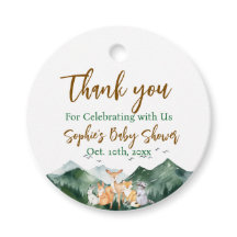 Laat het avontuur beginnen Forest Baby shower