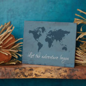 Laat het avontuur beginnen fotoplaat (Zijkant)
