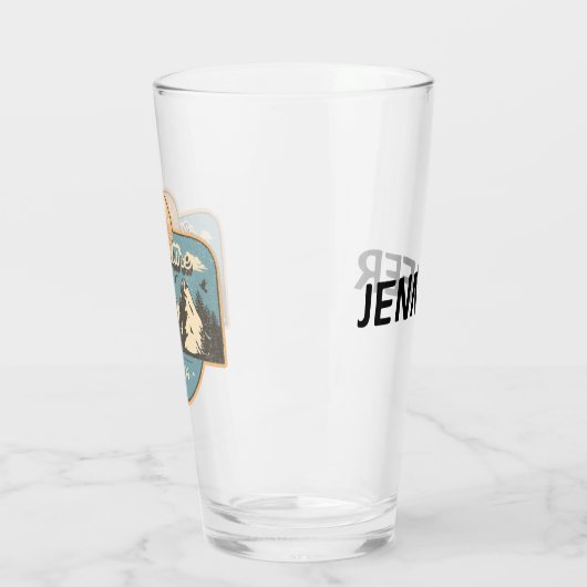 Laat het avontuur beginnen glas (Links)