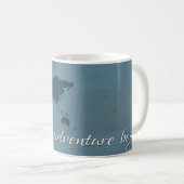 Laat het avontuur beginnen koffiemok (Voorkant rechts)