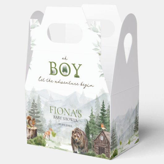 Laat het avontuur beginnen met het Baby shower van Bedankdoosjes (Geopend)