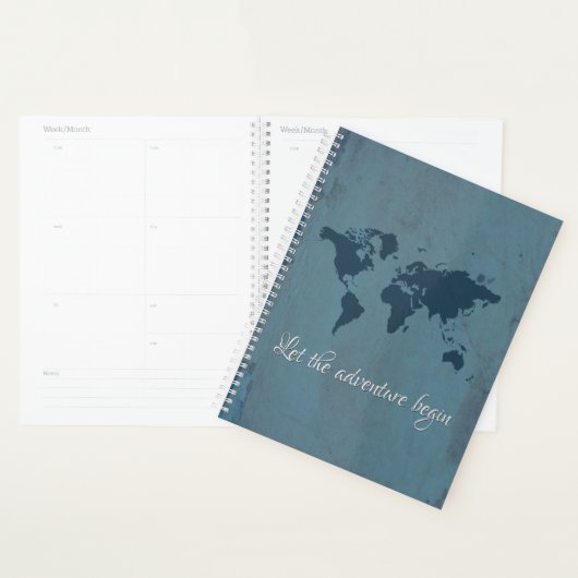 Laat het avontuur beginnen planner (Display)