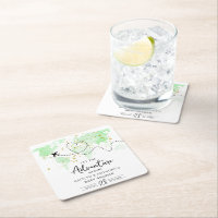 "Laat het avontuur beginnen!" Travel Map Baby show