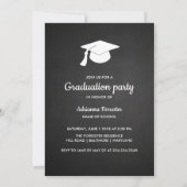 Laat het avontuur Chalkboard beginnen | Afstuderen Kaart (Achterkant)