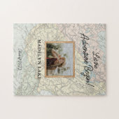 Laat het avontuur met de Foto van het Afstuderen b Legpuzzel (Horizontaal)