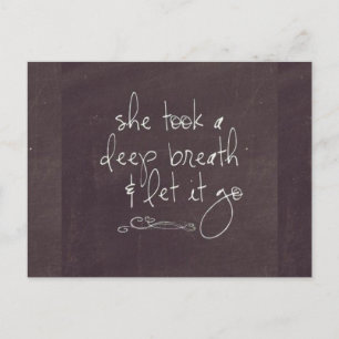 Laat het Briefkaart gaan