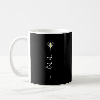 Laat het, cadeau voor haar, bijenliefhebber cadeau koffiemok
