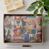 Laat het document over vrijheid tissuepapier (Geschenk)