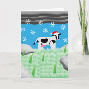 Laat het een melig Kerstfeest zijn Kaart