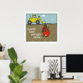 Laat het enige Poster afdrukken (Thuiskantoor)