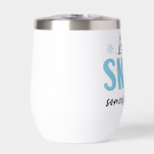 Laat het ergens anders sneeuwen - grappig winteron (Voorkant)