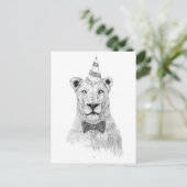 Laat het feest beginnen briefkaart (Staand voorkant)