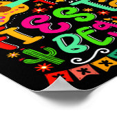 Laat het feest beginnen met de Mexicaanse Cinco de Poster (Hoek)