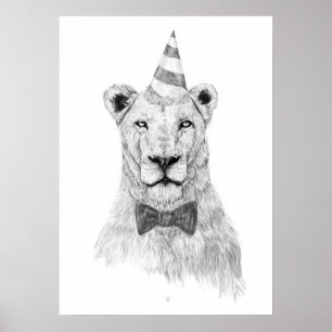 Laat het feest beginnen poster