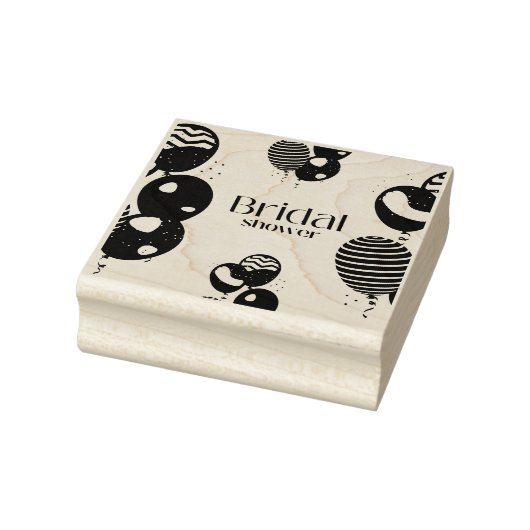 laat het feest beginnen 	rubberstempel (Stempel)