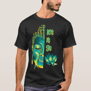 Laat het gaan Boeddhisme Boeddha Vossagga Boeddhis T-shirt