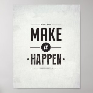 Laat het gebeuren - 8 x 10-inch Art Print