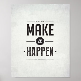 Laat het gebeuren - 8 x 10-inch Art Print