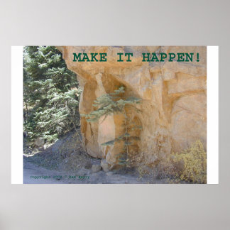 Laat het gebeuren poster