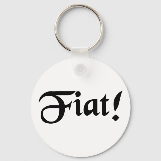 Laat het gebeuren! sleutelhanger (Voorkant)